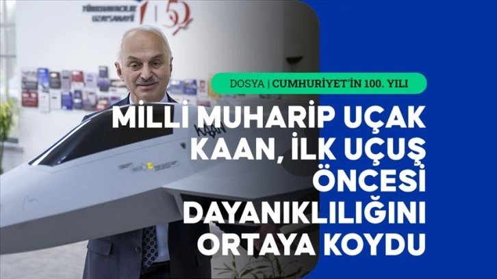 Türk savunma sanayisinin Cumhuriyet'in 100. yılına armağanları: KAAN