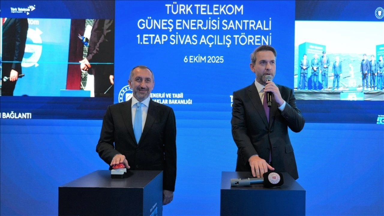 Türk Telekom Sivas'taki GES yatırımını 5G ile İstanbul'dan açtı