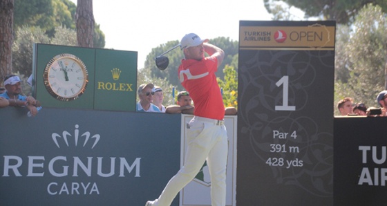 Turkish Airlines Open 2018’de ilk günün lideri Paul Dunne