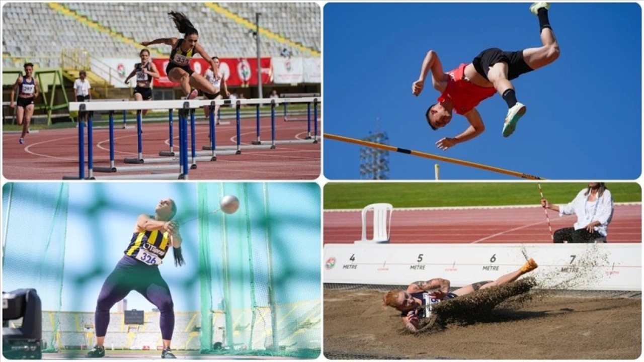 Türkiye Atletizm Federasyonu Süper Lig 1. Kademe Yarışları, İzmir'de tamamlandı