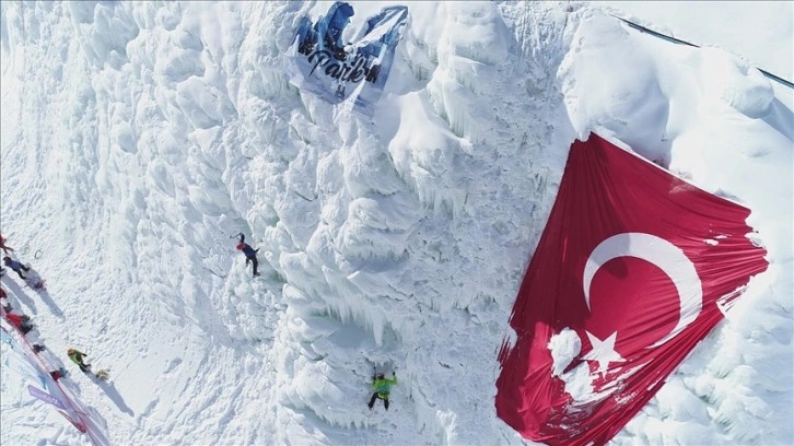 Türkiye Buz Tırmanış Şampiyonası Erzurum'da başladı