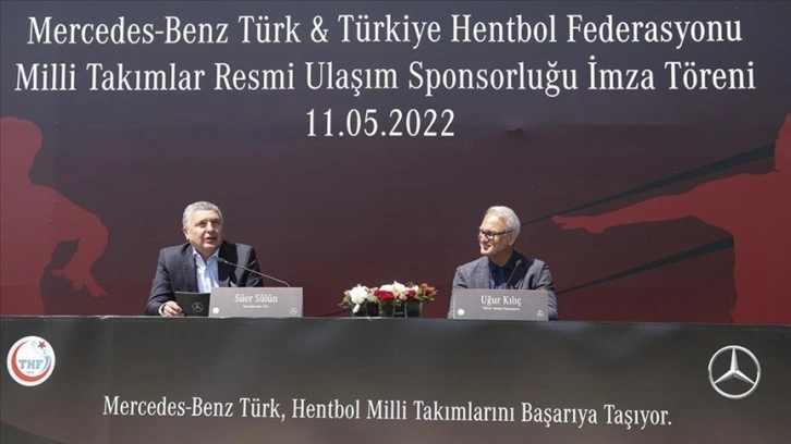 Türkiye Hentbol Federasyonu ile Mercedes-Benz Türk arasında sponsorluk anlaşması imzalandı