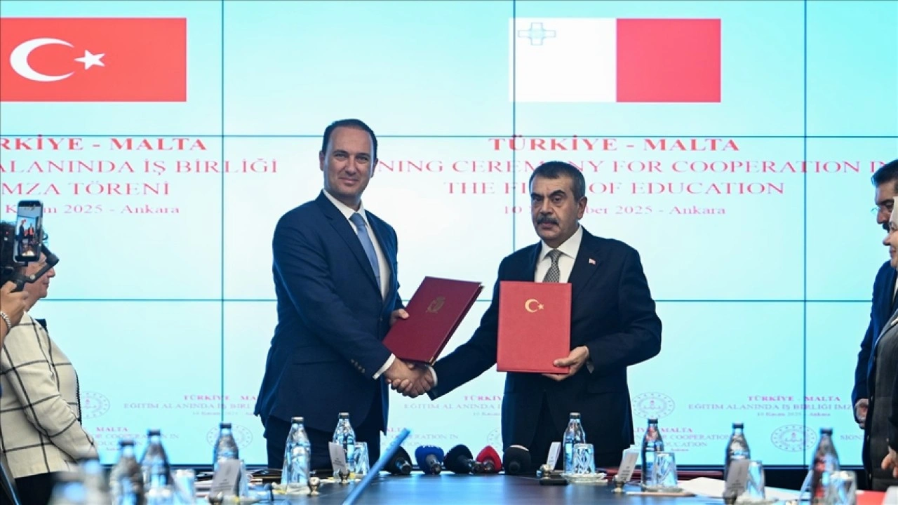 Türkiye ile Malta arasında eğitimde işbirliği protokolü imzalandı