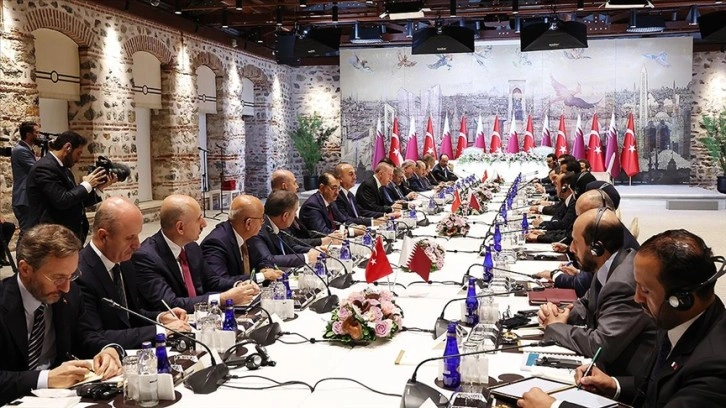 Türkiye-Katar Yüksek Stratejik Komite 8. Toplantısı gerçekleştirildi