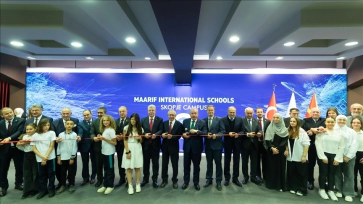 Türkiye Maarif Vakfı Okullarının Üsküp’teki kampüsü açıldı