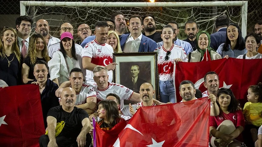 Türkiye'nin Erbil Başkonsolosluğu takımı, IKBY Diplomatik Futbol Turnuvasında başarıyla ilerliyor