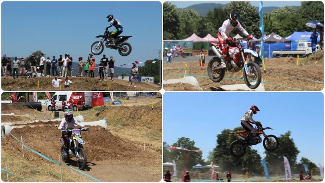 Türkiye Süper Enduro Şampiyonası'nın 2. ayağı, Kocaeli'de başladı