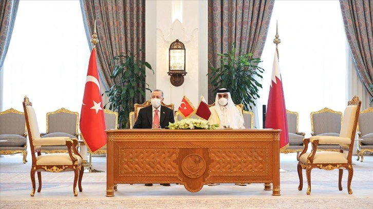 Türkiye ve Katar 8 yılda 30 zirveyle 80'i aşkın anlaşmaya imza attı