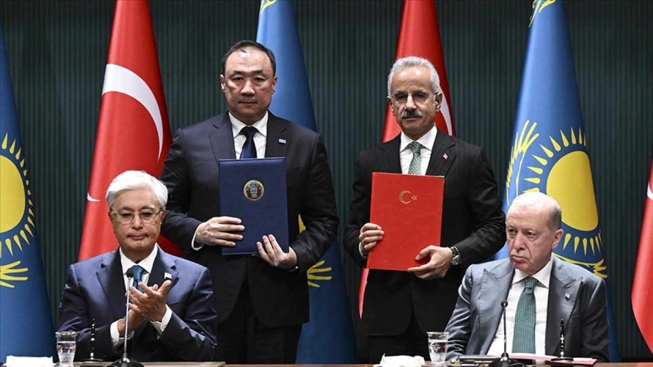 Türkiye ve Kazakistan işbirliğiyle Orta Koridor'un taşımacılık kapasitesi artacak