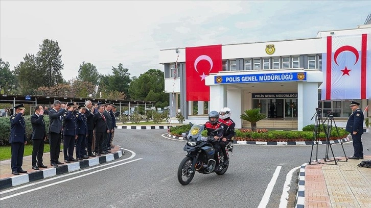 Türkiye'den KKTC polisine araç, ekipman ve malzeme desteği