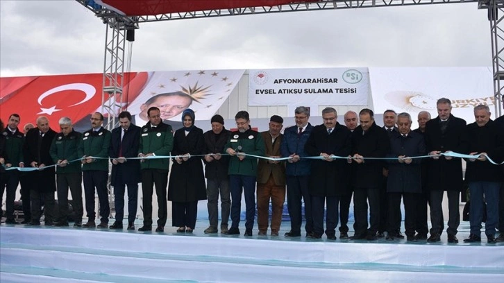 Türkiye'nin en büyük evsel atık su arıtma tesisi Afyonkarahisar'da açıldı