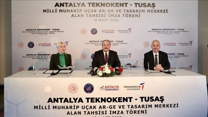 TUSAŞ'ın Milli Muharip Uçağı'nın yazılımı Antalya'da yapılacak