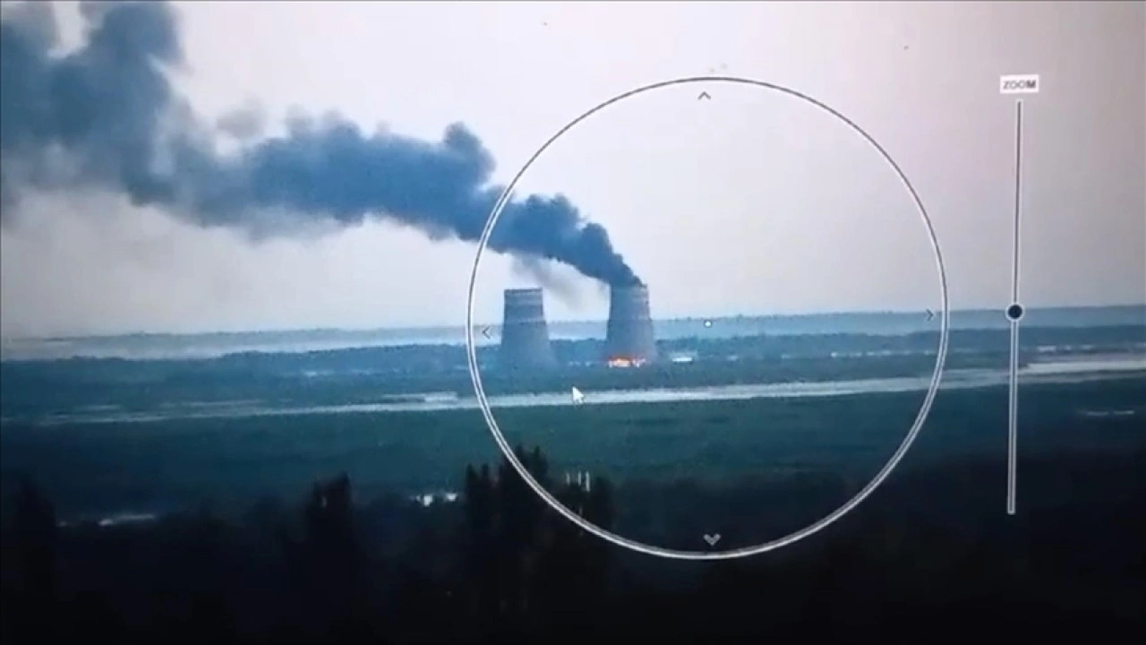 UAEA, Ukrayna’daki Zaporijya Nükleer Santrali’nin destek tesislerinin vurulduğunu aktardı