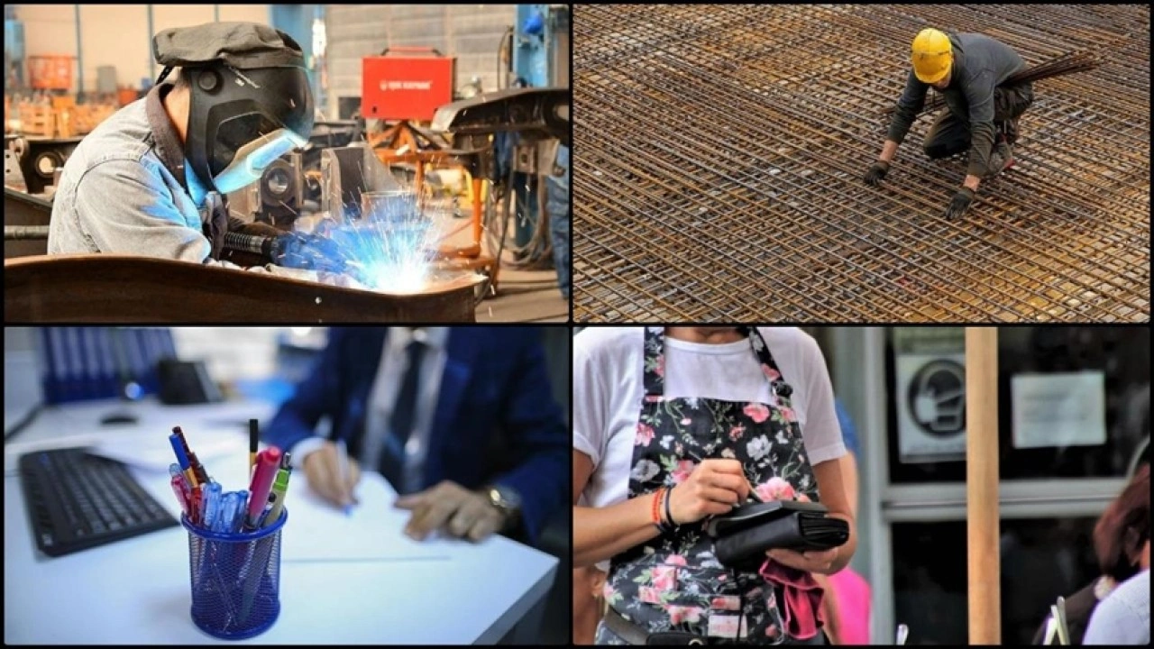 Ücretli çalışan sayısı martta yıllık bazda yüzde 0,6 artarak 15,3 milyon oldu