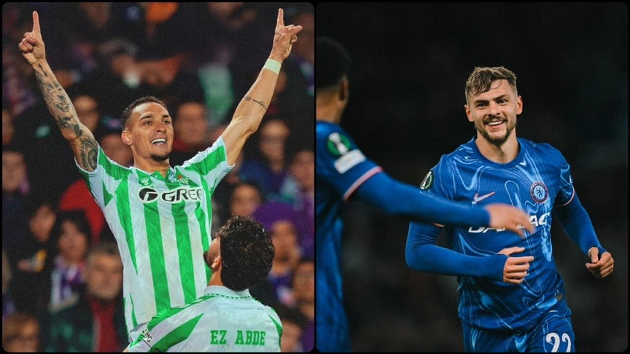 UEFA Konferans Ligi finalinde Chelsea ile Real Betis karşılaşacak