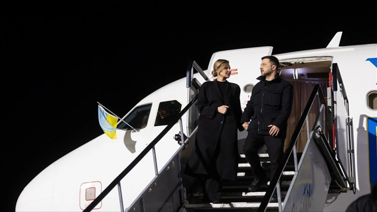 Ukrayna lideri Zelenskiy'nin İrlanda'ya iniş rotasında kimliği belirsiz 4 askeri dron tesp