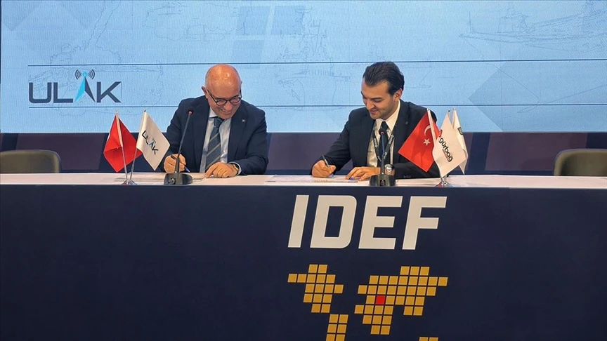 ULAK Haberleşme ile Gürbağ Savunma arasında IDEF 2025'te stratejik işbirliği anlaşması imzalandı