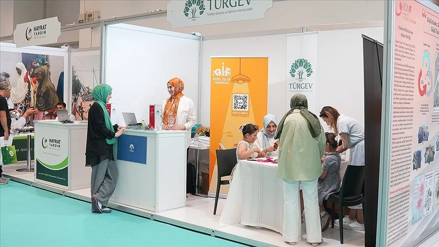 Uluslararası Aile Fuarı'nda TÜRGEV projelerine yoğun ilgi