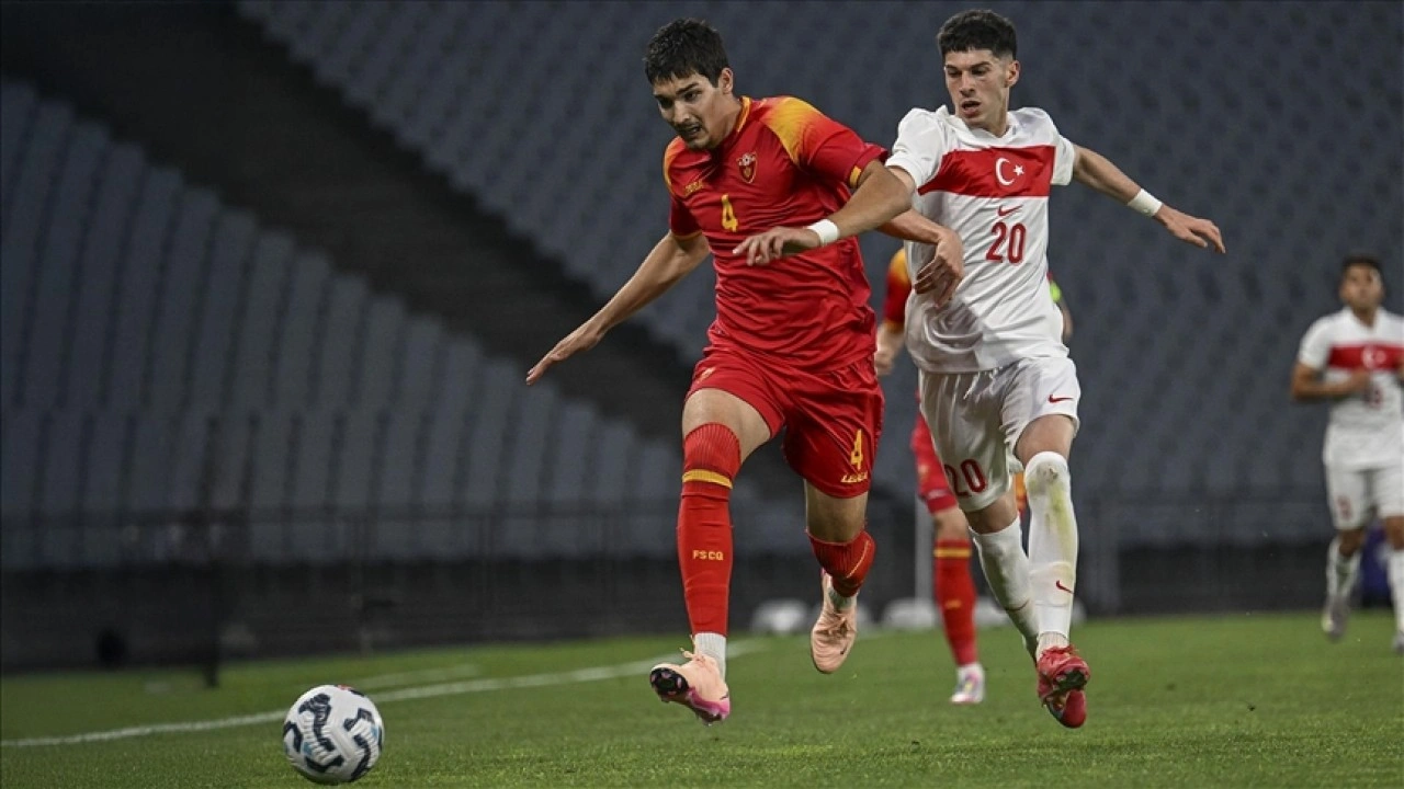 Ümit Milli Takım, Karadağ ile 1-1 berabere kaldı
