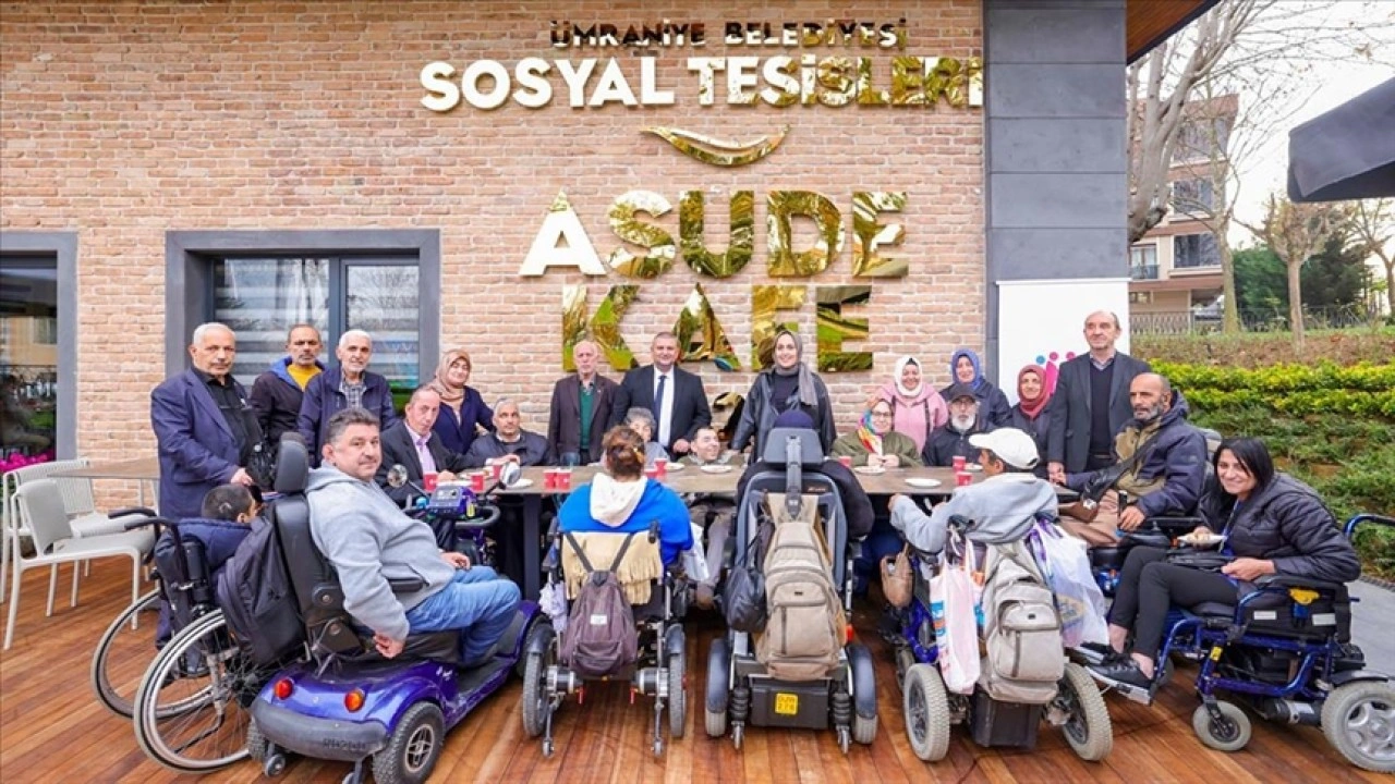 Ümraniye Belediyesi "Asude Engelsiz Yaşam Kafe" projesini hayata geçirdi
