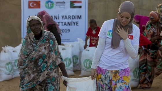 Umuda Koşanlar Derneği'nden Sudan'daki sel mağdurlarına yardım