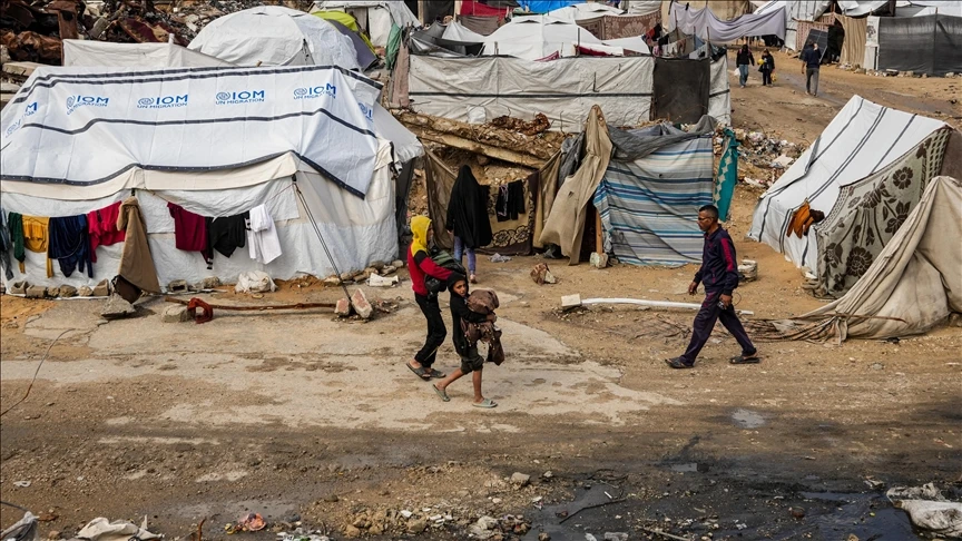 UNICEF: Gazze'deki çocuklar kuru giysi ve yatak olmadan çadırlarda uyuyor