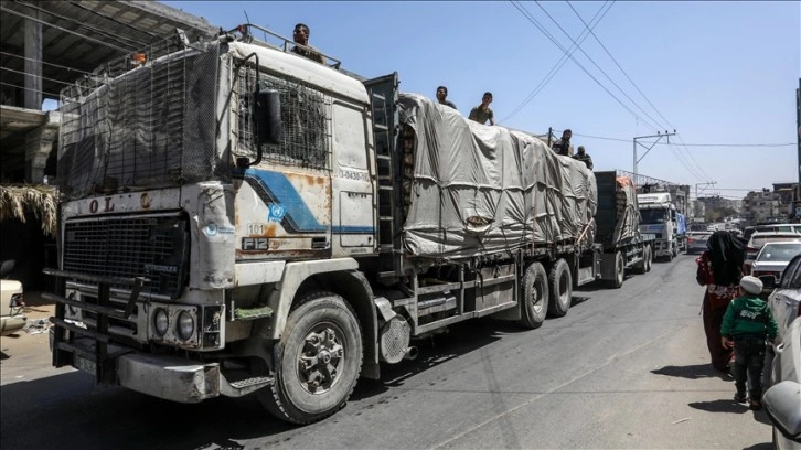 Ürdün, Gazze Şeridi'ne 115 tır insani yardım gönderdi