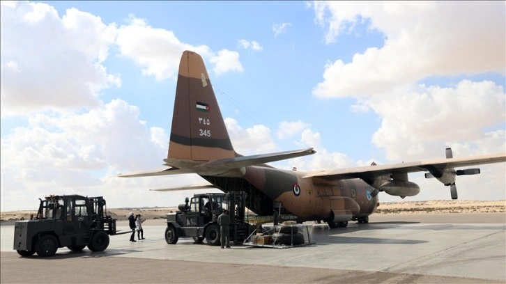 Ürdün, Gazze’deki kadınlara ulaştırılmak üzere Mısır'a 2 uçak hijyen malzemesi gönderdi