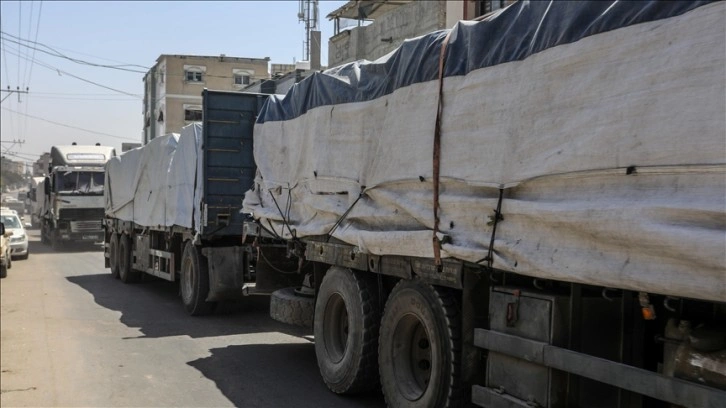 Ürdün, Gazze'ye 40 tır insani yardım gönderdi
