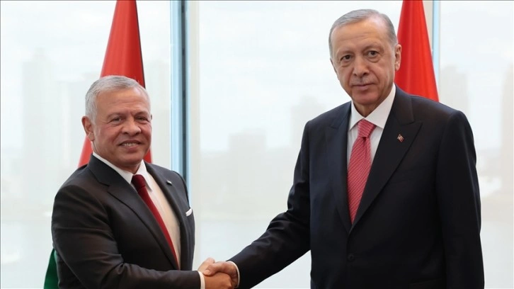 Ürdün Kralı 2. Abdullah'tan Cumhurbaşkanı Erdoğan'a 
