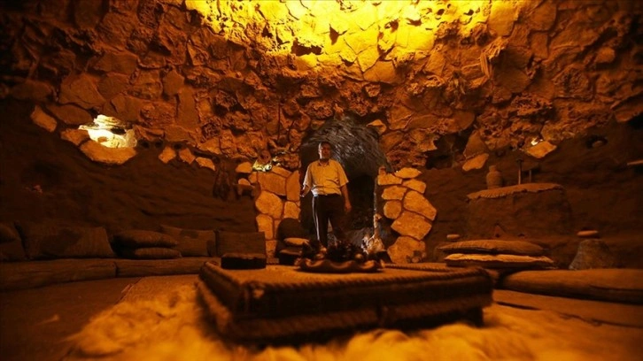 Ürdün'deki 'meditasyon mağarası' ziyaretçilerine bambaşka duygular yaşatıyor