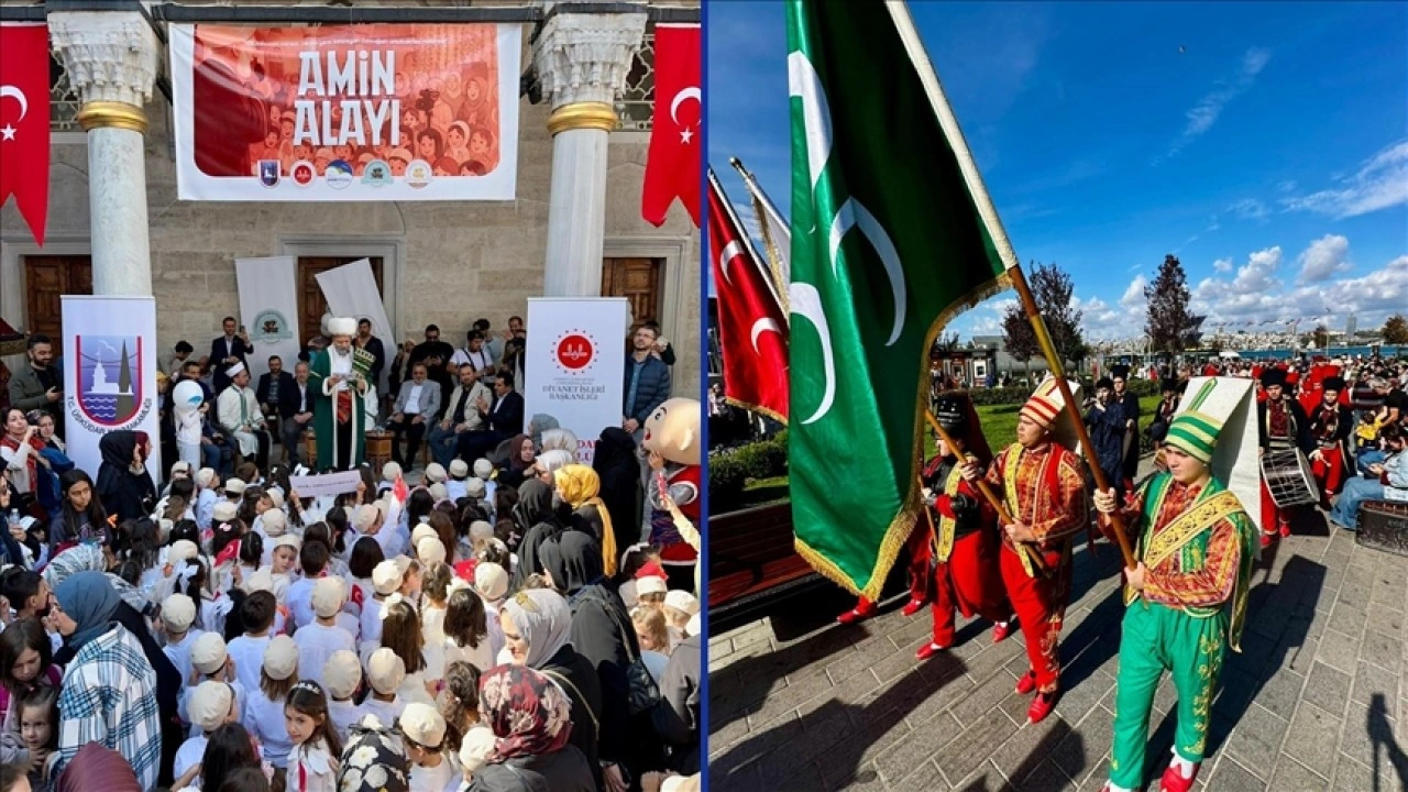 Üsküdar'da "Amin Alayı" geleneği yaşatıldı