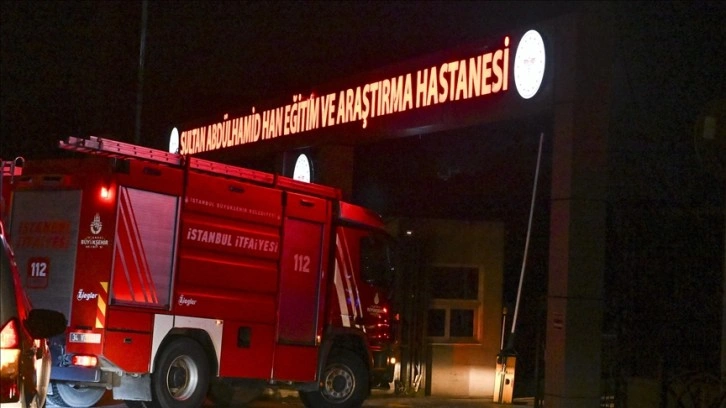 Üsküdar'da hastanede çıkan yangın söndürüldü
