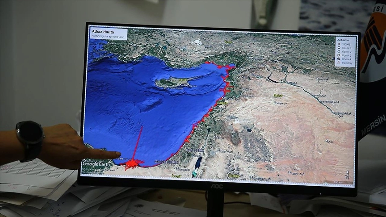 Uydudan izlenen "Kızkalesi"nin sinyali Gazze'de kesildi