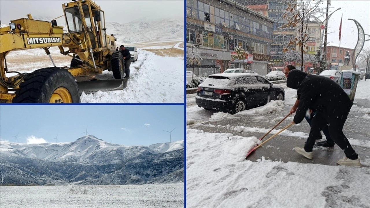 Van, Bitlis ve Hakkari'ye kar yağdı