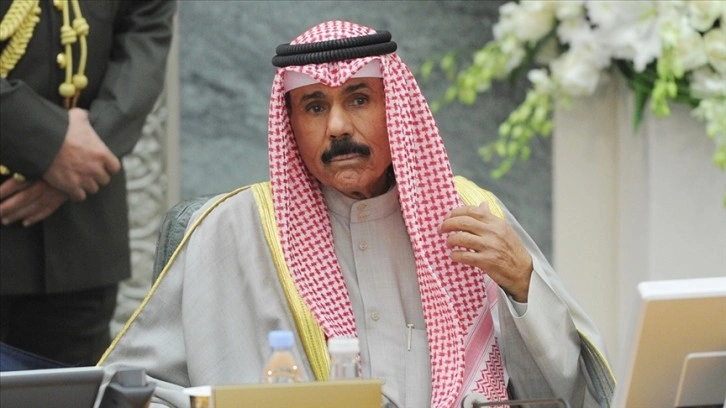 Vefat eden Kuveyt Emiri Şeyh Nevvaf, son yolculuğuna uğurlandı