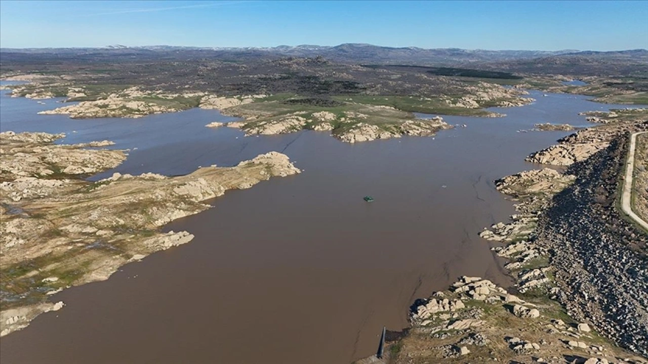 Yağışlar Kayalık&ouml;y Barajı'na can suyu oldu