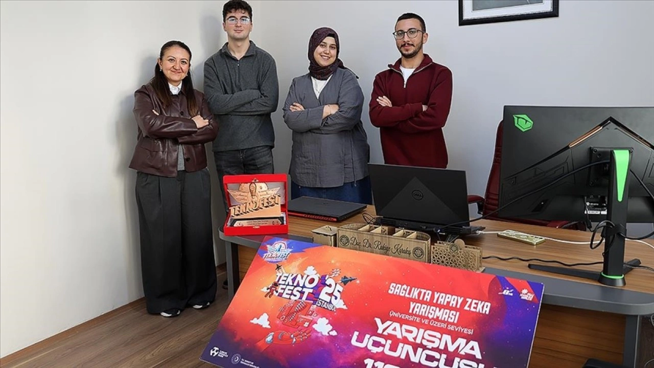 Yapay zekayla inmeyi erken teşhis etmeyi hedefleyen proje TEKNOFEST'te üçüncü oldu