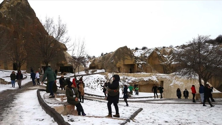 Yarıyıl tatilinde ailelerin turizm merkezi tercihlerinden Kapadokya ön sırada