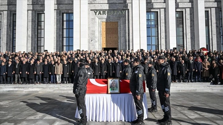 Yaşamını yitiren Yargıtay Üyesi Çil için tören düzenlendi