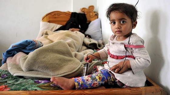 Yemen'deki çatışmaların mağduru çocuklar