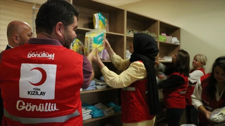 Yeni doğan bebekler ve annelerinin acil ihtiyaçları Türk Kızılaydan