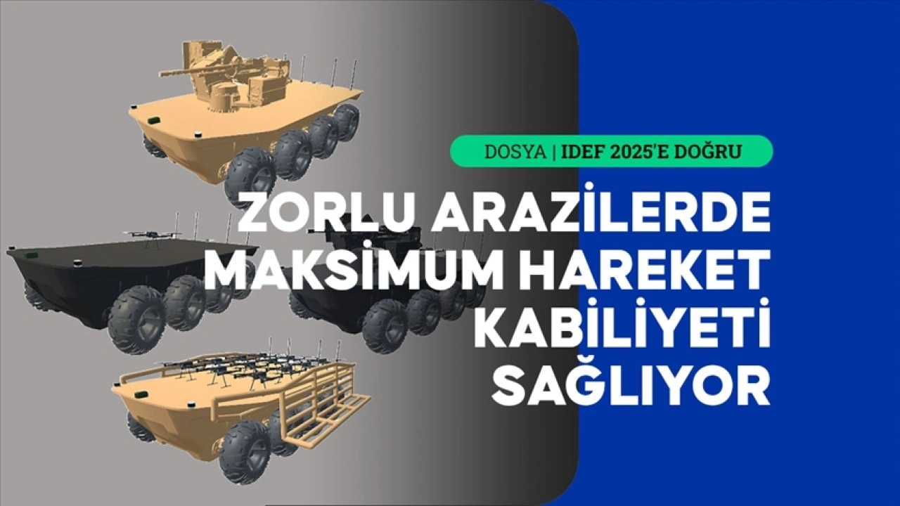 Yeni nesil insansız kara aracı oyunun kurallarını değiştirecek