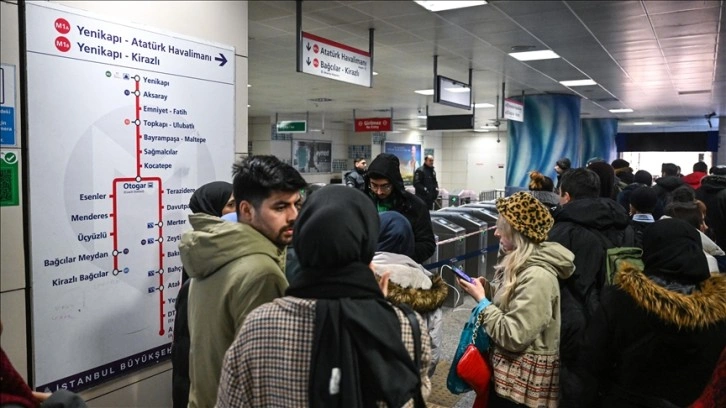 Yenikapı-Kirazlı Metro Hattı'ndaki seferler normale döndü