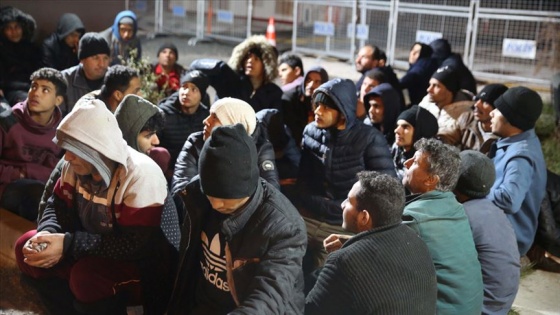 Yunanistan'ın zorla gönderdiği 252 göçmen yakalandı