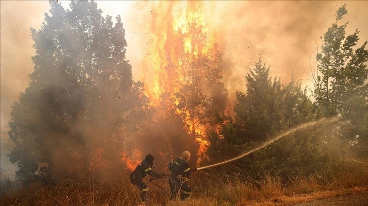 Yunanistan’da orman yangınları 16 gündür devam ediyor