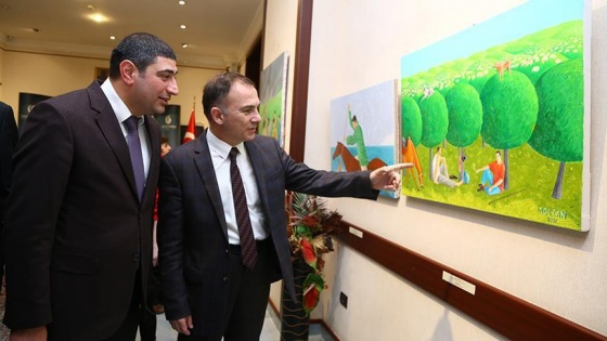 Yunus Emre Enstitüsünden Bakü'de resim sergisi