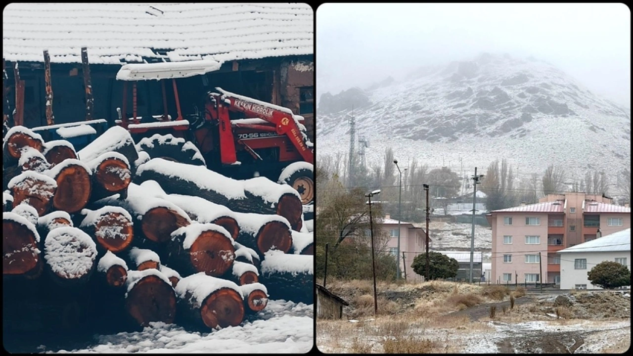 Yurdun bazı kesimlerinde kar yağışı etkili oldu