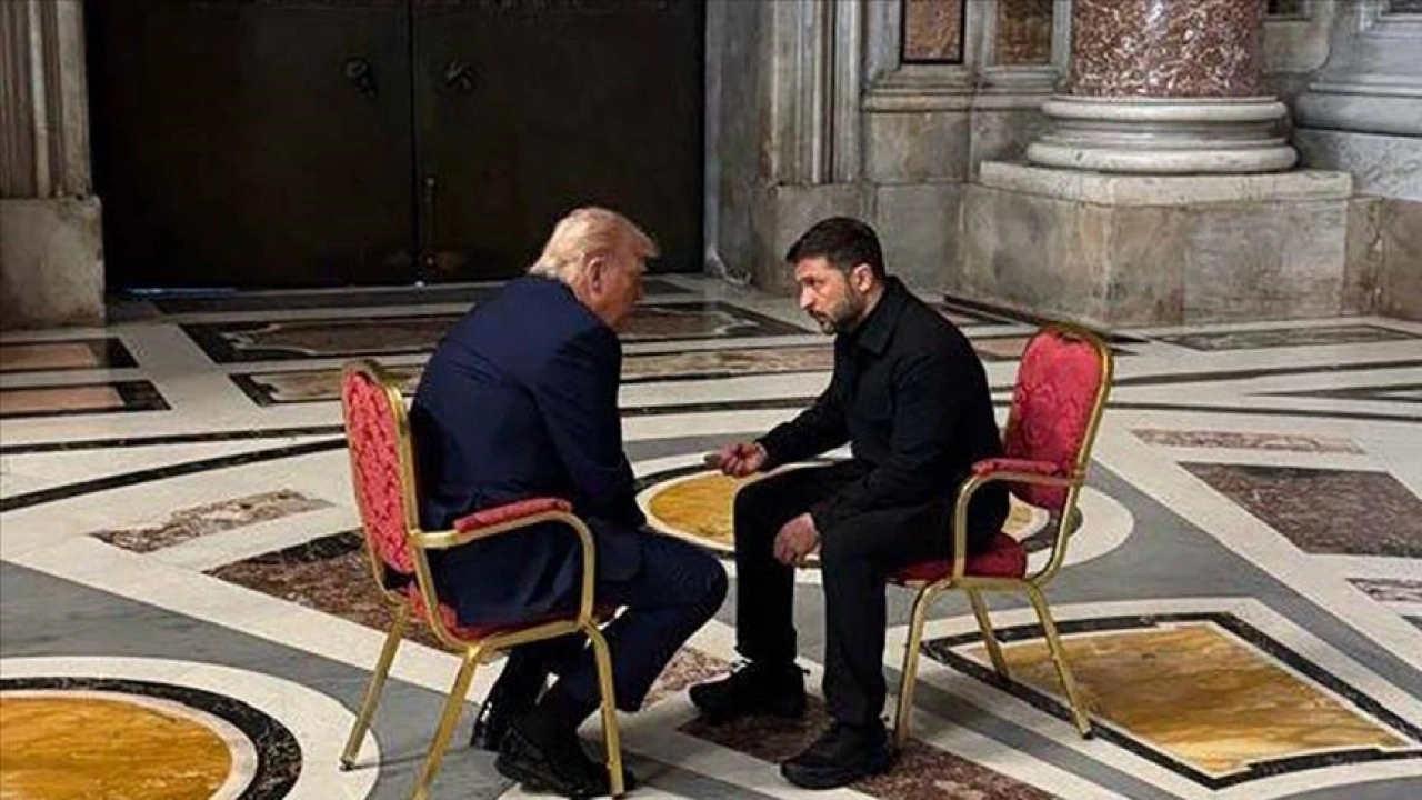Zelenskiy, Trump ile bugüne kadar en iyi görüşmeyi Vatikan'da gerçekleştirdiklerini belirtti