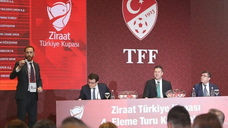 Ziraat Türkiye Kupası 4. eleme turunun eşleşmeleri belli oldu